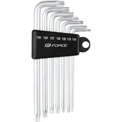 Force torx værktøjssæt med 7 dele T10-40 Force torx værktøjssæt med 7 dele T10-40