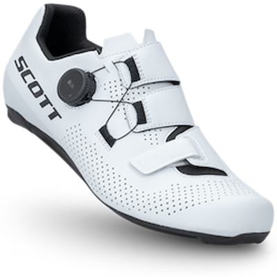 Scott Team Boa Road cykelsko hvid/sort herre Scott Team Boa Road cykelsko hvid/sort herre