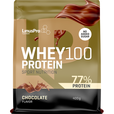 LinusPro Whey100 chokolade 400g LinusPro Whey100 chokolade 400g