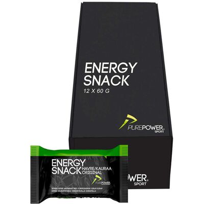 PurePower Energy Snack - Original - 12 x 60 g - Energibar PurePower Energy Snack - Original - 12 x 60 g - Energibar
