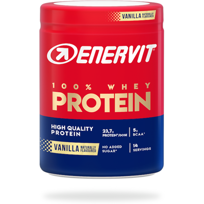Enervit 100% Whey Protein vanilje 420 gram Enervit 100% Whey Protein vanilje 420 gram