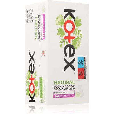 Kotex Natural Normal+ Bind - Let flow Kotex Natural Normal+ Bind - Let flow