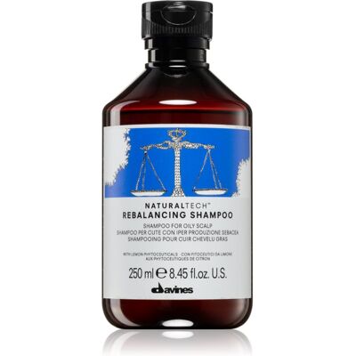 Davines Naturaltech Rebalancing Shampoo Dybderensende shampoo til fedtet hår og hovedbund 250 ml Davines Naturaltech Rebalancing Shampoo Dybderensende shampoo til fedtet hår og hovedbund 250 ml