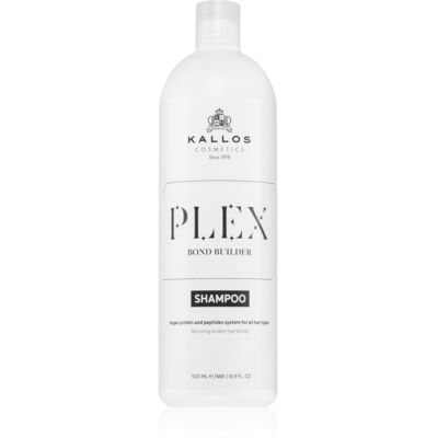 Kallos Plex Shampoo - Genoprettende Hårvask for Skadet eller Kemisk Behandlet Hår Kallos Plex Shampoo - Genoprettende Hårvask for Skadet eller Kemisk Behandlet Hår