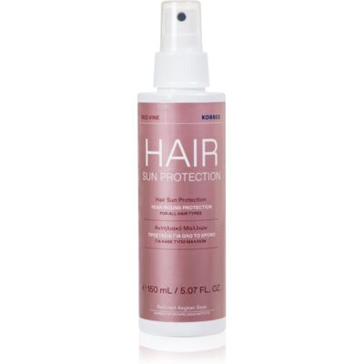 Korres Red Vine Sun Protection Beskyttende spray Til solstresset hår 150 ml Korres Red Vine Sun Protection Beskyttende spray Til solstresset hår 150 ml