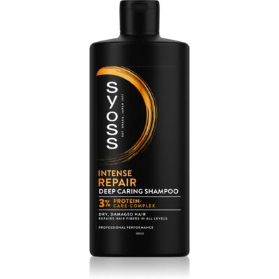 Syoss Intense Repair Gendannende shampoo til tørt og skadet hår 440 ml Syoss Intense Repair Gendannende shampoo til tørt og skadet hår 440 ml