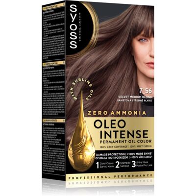 Syoss Oleo Intense Aske Mellemblond - Hårfarve Syoss Oleo Intense Aske Mellemblond - Hårfarve