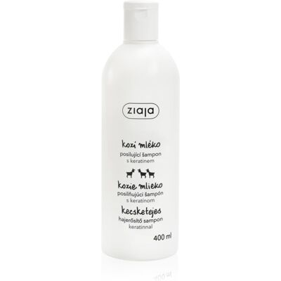 Ziaja Goat's Milk Energigivende shampoo til tørt og skadet hår 400 ml Ziaja Goat's Milk Energigivende shampoo til tørt og skadet hår 400 ml
