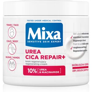 Mixa Urea Cica Repair+ Fugtighedscreme - Til ansigt, hænder og krop Mixa Urea Cica Repair+ Fugtighedscreme - Til ansigt, hænder og krop