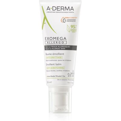 A-Derma Exomega Control Allergo Forstærkende fugtighedscreme med beskyttende barrierer til sensitiv og atopisk hud 200 ml A-Derma Exomega Control Allergo Forstærkende fugtighedscreme med beskyttende barrierer til sensitiv og atopisk hud 200 ml