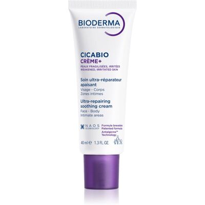 Bioderma Cicabio Créme+ Lindrende og reparerende pleje til behandling af ar 40 ml Bioderma Cicabio Créme+ Lindrende og reparerende pleje til behandling af ar 40 ml