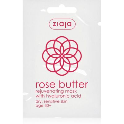 Ziaja Rose Butter Ansigtsmaske - 30+ - Foryngende, 7ml Ziaja Rose Butter Ansigtsmaske - 30+ - Foryngende, 7ml