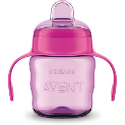 Philips Avent Classic SCF551/03 6 m+ Kop med håndtag Pink 1 stk. Philips Avent Classic SCF551/03 6 m+ Kop med håndtag Pink 1 stk.