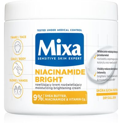 Mixa Niacinamide Bright Bodycreme - Fugtighedsberigende, Hudforbedring Mixa Niacinamide Bright Bodycreme - Fugtighedsberigende, Hudforbedring