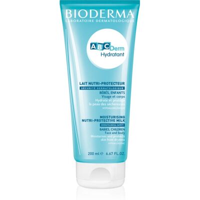 Bioderma ABCDerm Fugtighedsgivende Nutri-Beskyttende Mælk til Børn 200ml Bioderma ABCDerm Fugtighedsgivende Nutri-Beskyttende Mælk til Børn 200ml