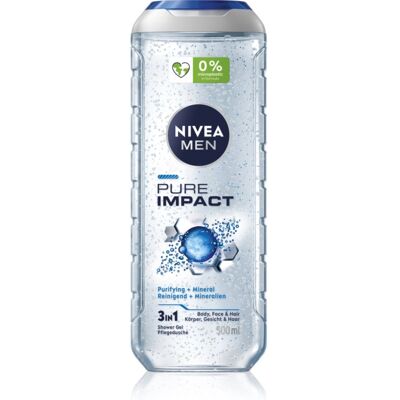 Nivea Men Pure Impact Shower Gel - Shower Gel Nivea Men Pure Impact Shower Gel - Shower Gel