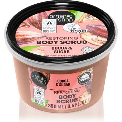 Organic Shop Body Scrub Cocoa & Sugar Bodyskrub 250 ml Organic Shop Body Scrub Cocoa & Sugar Bodyskrub 250 ml