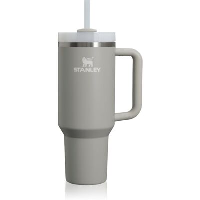 Stanley Quencher H2.O FlowState™ Tumbler krus i rustfrit stål med sugerør Stor Ash 1 stk. Stanley Quencher H2.O FlowState™ Tumbler krus i rustfrit stål med sugerør Stor Ash 1 stk.