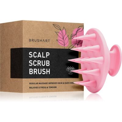 BrushArt Home Salon Scalp scrub brush Massageværktøj til Hår 1 stk. BrushArt Home Salon Scalp scrub brush Massageværktøj til Hår 1 stk.