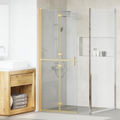 vidaXL Walk-In brusevæg Guld 80 x 6,5 x 190 cm Guld 80 x 6.5 x 190 cm vidaXL Walk-In brusevæg Guld 80 x 6,5 x 190 cm Guld 80 x 6.5 x 190 cm