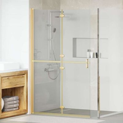 vidaXL Walk-In brusevæg Guld 120 x 6,5 x 190 cm Guld 120 x 6.5 x 190 cm vidaXL Walk-In brusevæg Guld 120 x 6,5 x 190 cm Guld 120 x 6.5 x 190 cm