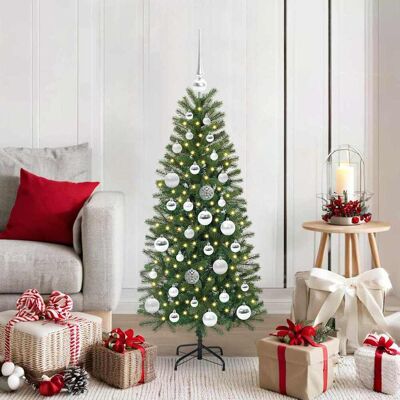 vidaXL Kunstigt juletræ Grøn 120 cm PE og PVC Grøn 75 x 75 x 120 cm vidaXL Kunstigt juletræ Grøn 120 cm PE og PVC Grøn 75 x 75 x 120 cm