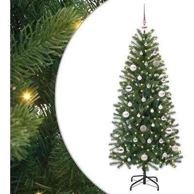 vidaXL Kunstigt juletræ Grøn 150 cm PE og PVC Grøn 75 x 75 x 150 cm vidaXL Kunstigt juletræ Grøn 150 cm PE og PVC Grøn 75 x 75 x 150 cm