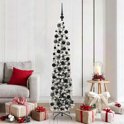 vidaXL Kunstigt juletræ med stativ Grøn 180 cm PVC og Stål og Plastik Grøn 48 x 48 x 180 cm vidaXL Kunstigt juletræ med stativ Grøn 180 cm PVC og Stål og Plastik Grøn 48 x 48 x 180 cm