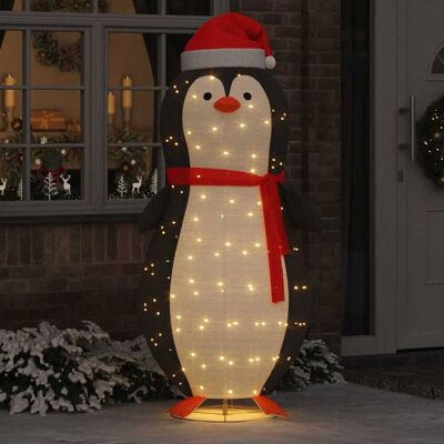 vidaXL Sne Pingvin Figur med 600 LED'er Varm hvid 78 x 178 cm Stof Varm hvid 78 x 178 cm vidaXL Sne Pingvin Figur med 600 LED'er Varm hvid 78 x 178 cm Stof Varm hvid 78 x 178 cm