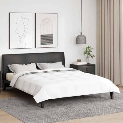 vidaXL Vinter dyne Hvid 260 x 220 cm Fjer Hvid 260 x 220 cm vidaXL Vinter dyne Hvid 260 x 220 cm Fjer Hvid 260 x 220 cm