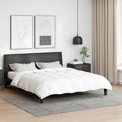 vidaXL Sommer dyne Hvid 260 x 220 cm Fjer Hvid 260 x 220 cm vidaXL Sommer dyne Hvid 260 x 220 cm Fjer Hvid 260 x 220 cm