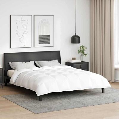 vidaXL Vinter dyne Hvid 200 x 220 cm Fjer Hvid 200 x 220 cm vidaXL Vinter dyne Hvid 200 x 220 cm Fjer Hvid 200 x 220 cm