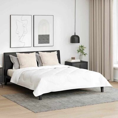 vidaXL Hovedpude med pude 2 pcs Hvid 80 x 80 x 20 cm Polyester Hvid 80 x 80 x 20 cm vidaXL Hovedpude med pude 2 pcs Hvid 80 x 80 x 20 cm Polyester Hvid 80 x 80 x 20 cm