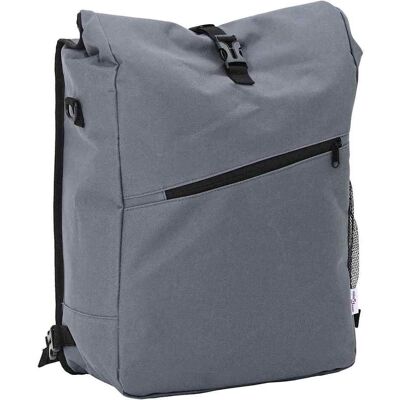 vidaXL Cykeltaske Grå 33 x 16 x 60 cm Polyester Grå 33 x 16 x 60 cm vidaXL Cykeltaske Grå 33 x 16 x 60 cm Polyester Grå 33 x 16 x 60 cm