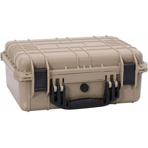 vidaXL Hårdt kuffert med opbevaring Sandfarvet 40,5 x 33 x 17,5 cm Beige 40,5 x 33 x 17,5 cm vidaXL Hårdt kuffert med opbevaring Sandfarvet 40,5 x 33 x 17,5 cm Beige 40,5 x 33 x 17,5 cm