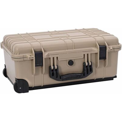 vidaXL Hårdt kuffert Sandfarvet 56 x 35 x 23 cm Polypropylen og ABS Beige 56 x 35 x 23 cm vidaXL Hårdt kuffert Sandfarvet 56 x 35 x 23 cm Polypropylen og ABS Beige 56 x 35 x 23 cm