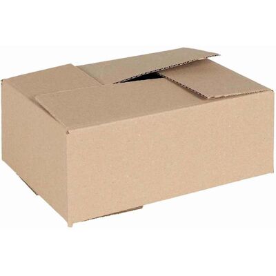 vidaXL Foldbar Kasse 50 pcs Naturfarvet 25 x 17,5 x 10 cm Pap Brun 25 x 17,5 x 10 cm vidaXL Foldbar Kasse 50 pcs Naturfarvet 25 x 17,5 x 10 cm Pap Brun 25 x 17,5 x 10 cm