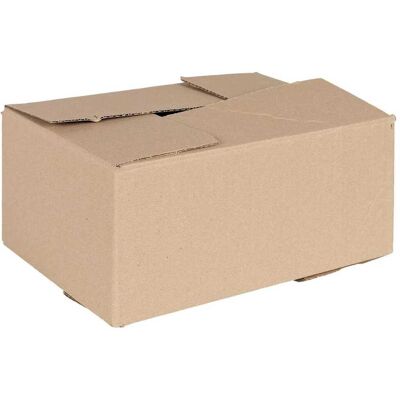 vidaXL Foldbar Kasse 50 pcs Naturfarvet 30 x 21,5 x 14 cm Pap Brun 30 x 21,5 x 14 cm vidaXL Foldbar Kasse 50 pcs Naturfarvet 30 x 21,5 x 14 cm Pap Brun 30 x 21,5 x 14 cm