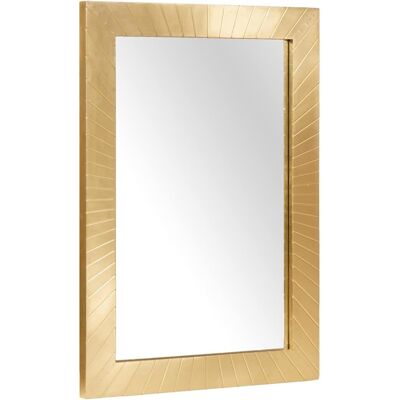 vidaXL Badeværelsesspejl Guld 50 x 2,5 x 70 cm Glass og fast mango træ Guld 50 x 2,5 x 70 cm vidaXL Badeværelsesspejl Guld 50 x 2,5 x 70 cm Glass og fast mango træ Guld 50 x 2,5 x 70 cm