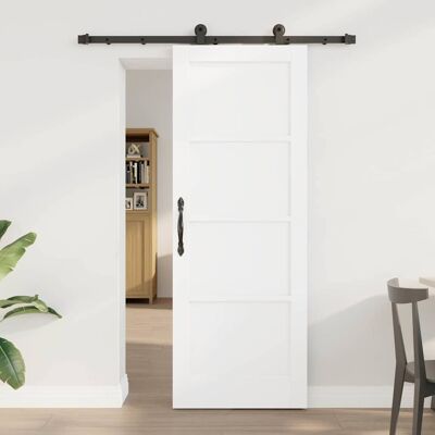 vidaXL Skydedør ORKDAL Hvid 73,5 x 198,5 cm Massivt fyrretræ Hvid 73,5 x 198,5 cm vidaXL Skydedør ORKDAL Hvid 73,5 x 198,5 cm Massivt fyrretræ Hvid 73,5 x 198,5 cm