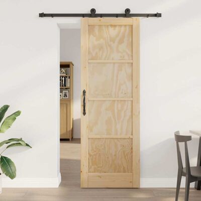vidaXL Skydedør ORKDAL Brun 73,5 x 211 cm Massivt fyrretræ Brun 73,5 x 211 cm vidaXL Skydedør ORKDAL Brun 73,5 x 211 cm Massivt fyrretræ Brun 73,5 x 211 cm