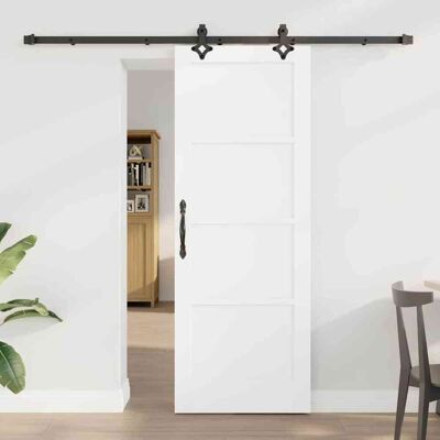 vidaXL Skydedør ORKDAL Hvid 73,5 x 198,5 cm Massivt fyrretræ Hvid 73,5 x 198,5 cm vidaXL Skydedør ORKDAL Hvid 73,5 x 198,5 cm Massivt fyrretræ Hvid 73,5 x 198,5 cm