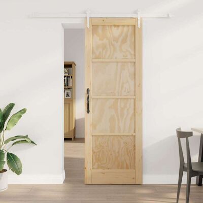 vidaXL Skydedør ORKDAL Brun 73,5 x 211 cm Massivt fyrretræ Brun 73,5 x 211 cm vidaXL Skydedør ORKDAL Brun 73,5 x 211 cm Massivt fyrretræ Brun 73,5 x 211 cm