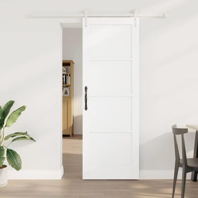 vidaXL Skydedør ORKDAL Hvid 73,5 x 211 cm Massivt fyrretræ Hvid 73,5 x 211 cm vidaXL Skydedør ORKDAL Hvid 73,5 x 211 cm Massivt fyrretræ Hvid 73,5 x 211 cm