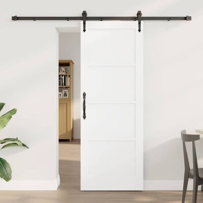 vidaXL Skydedør ORKDAL Hvid 73,5 x 198,5 cm Massivt fyrretræ Hvid 73,5 x 198,5 cm vidaXL Skydedør ORKDAL Hvid 73,5 x 198,5 cm Massivt fyrretræ Hvid 73,5 x 198,5 cm