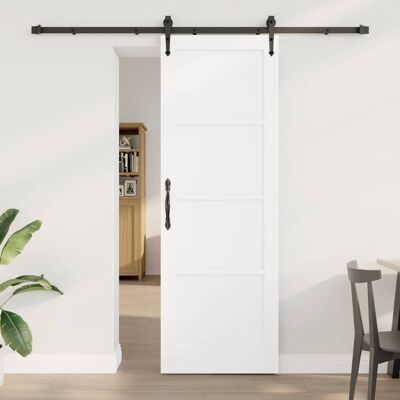 vidaXL Skydedør ORKDAL Hvid 73,5 x 211 cm Massivt fyrretræ Hvid 73,5 x 211 cm vidaXL Skydedør ORKDAL Hvid 73,5 x 211 cm Massivt fyrretræ Hvid 73,5 x 211 cm