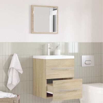 vidaXL Badeværelsesmøbel sæt med skuffe Brun 41 x 38,5 x 48 cm Brun 41 x 38,5 x 48 cm vidaXL Badeværelsesmøbel sæt med skuffe Brun 41 x 38,5 x 48 cm Brun 41 x 38,5 x 48 cm