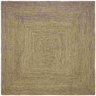 vidaXL Områdetæpper Naturfarvet og sort 240 x 240 cm Jute Brun 240 x 240 cm vidaXL Områdetæpper Naturfarvet og sort 240 x 240 cm Jute Brun 240 x 240 cm