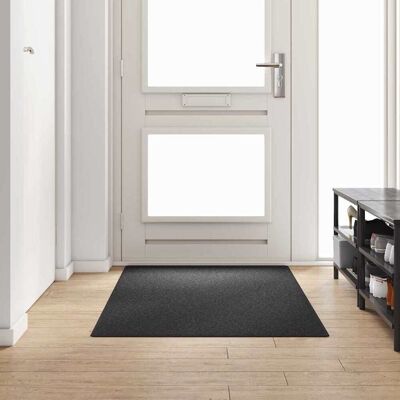 vidaXL Tæppe Runner Mørkegrå 100 x 200 cm 100% Polypropylen Dæmpet grå 100 x 200 cm vidaXL Tæppe Runner Mørkegrå 100 x 200 cm 100% Polypropylen Dæmpet grå 100 x 200 cm