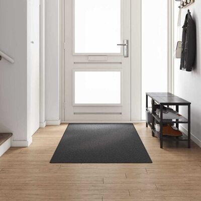 vidaXL Tæppe Runner Mørkegrå 100 x 300 cm 100% Polypropylen Dæmpet grå 100 x 300 cm vidaXL Tæppe Runner Mørkegrå 100 x 300 cm 100% Polypropylen Dæmpet grå 100 x 300 cm